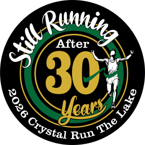Crystal Run the Lake 2026 with virtual options Logo