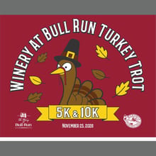 Winery at Bull Run Turkey Trot 5k & 10k logo