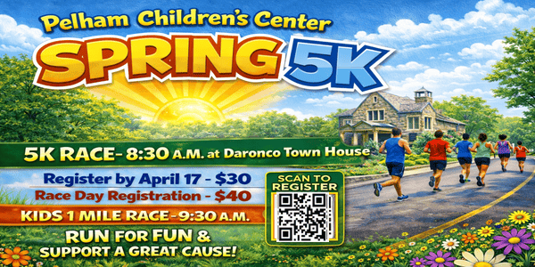 Pelham Children's Center Spring 5K logo
