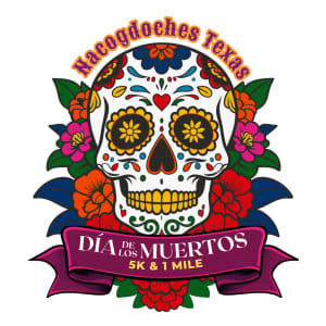 6th Annual Nacogdoches Dia de Los Muertos: Day of the Dead Fun Run Logo