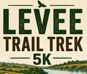 The Levee Trail Trek 5K Logo