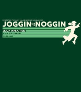 Joggin for the Noggin Saturday September 26th 2026 Logo