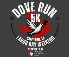 Hamilton Healthcare System Dove Run 5K logo