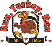 Run, Turkey, Run! 5K/1 Mile logo
