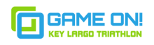 Game On! Key Largo Triathlon Summer logo