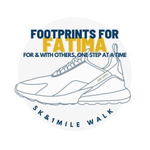 Footprints for Fatima Logo