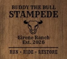 Buddy the Bull Stampede logo