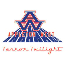 2026 Terror Twilight Track Meet presented by Appleton West High School logo