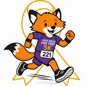 6th Annual Fox Trot 5K Logo