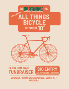 ALL THINGS BICYCLE SLOW BIKE RACE logo
