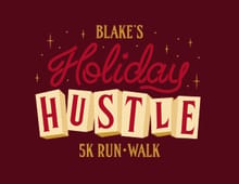 Blake's Holiday Hustle 5k logo
