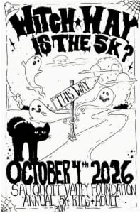 Witch Way is the 5K Logo