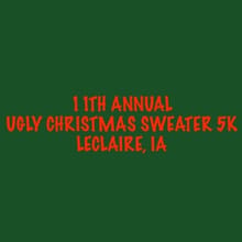 Christmas in LeClaire Ugly Christmas Sweater 5k Run/Walk logo
