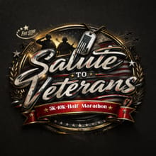 Salute  to Veterans 5K/10K/Half Marathon - Denver logo