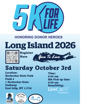5K For Life logo