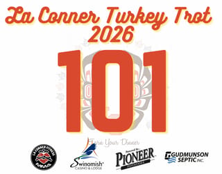 La Conner Turkey Trot 2026 - FUN RUN Logo