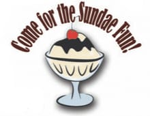 Bakersfield Hot Fudge Sundae Run logo