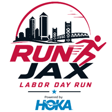 Run Jax Labor Day 5K Run Powered by HOKA logo