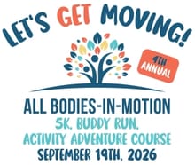 LET’S GET MOVING EVENT & 5K (4th Annual) Presented By: KPMG logo