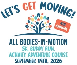 LET’S GET MOVING EVENT & 5K (4th Annual) Presented By: KPMG Logo