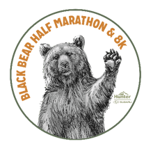 Black Bear Half Marathon and 8k logo