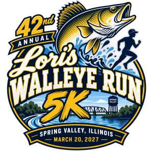 Lori's Walleye Run  5K Logo