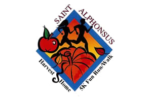 2026 SAINT AIDAN HARVEST HOME TWILIGHT 5K/1 mile Run Logo