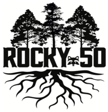 Rocky 50 Trail Race logo