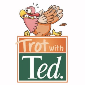 2026 Trot With Ted 5K, 10K and Kids Fun Run Logo
