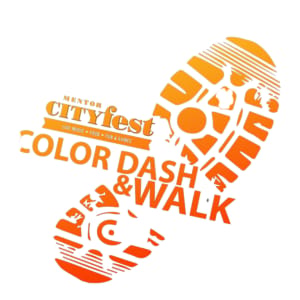 Mentor CityFest Color Dash & Walk Logo