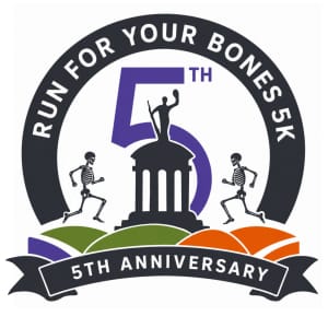 HJWL Run For Your Bones 5k Logo