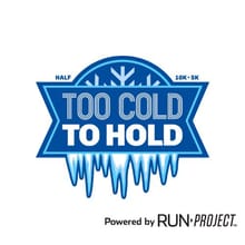 2027 Too Cold to Hold 5K, 10K  & Half Marathon logo