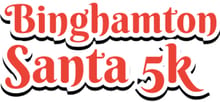 2026 Binghamton Santa Run logo