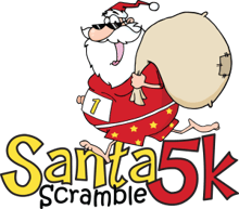 Santa Scramble 5K logo