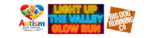 Light Up the Valley 5K Glow Run logo
