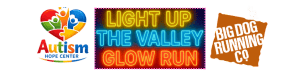Light Up the Valley 5K Glow Run Logo