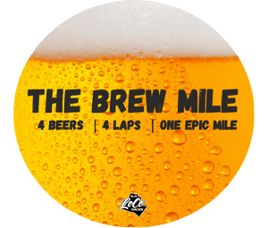 The BREW Mile Logo