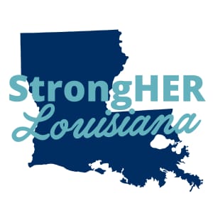 StrongHER Louisiana Community Fun Run/Walk Logo