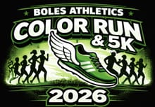 Boles Athletics Color Run & 5K logo