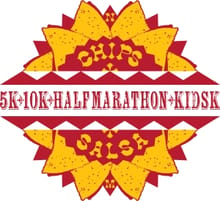 NM CHIPS AND SALSA HALF MARATHON + 10K, 5K RUN OR WALK AND KIDS K logo