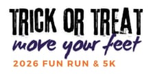 Trick or Treat, Move Your Feet 2026 logo