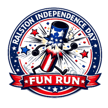 Ralston Independence Day Fun Run/Walk 3 Mile 2027 logo