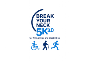 Break Your Neck: Walk, Run, or Roll Logo
