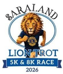 Lion Trot 8K, 5K and Fun Run logo