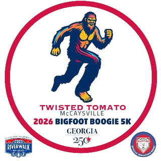 2026 Twisted Tomato McCaysville Bigfoot Boogie 5K Logo