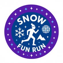SNOW Fun Run - 5k Run/Walk/Party! logo