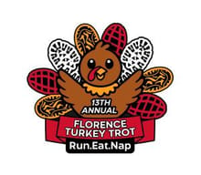 13th Annual Florence Turkey Trot 5K Run/Walk logo