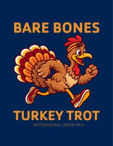 Bare Bones Turkey Trot Mattoon Logo