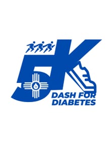 3rd Annual Dash for Diabetes Awareness 5 K & 1Mile Fun Run logo