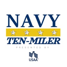 Navy Ten-Miler Presented by USAA logo